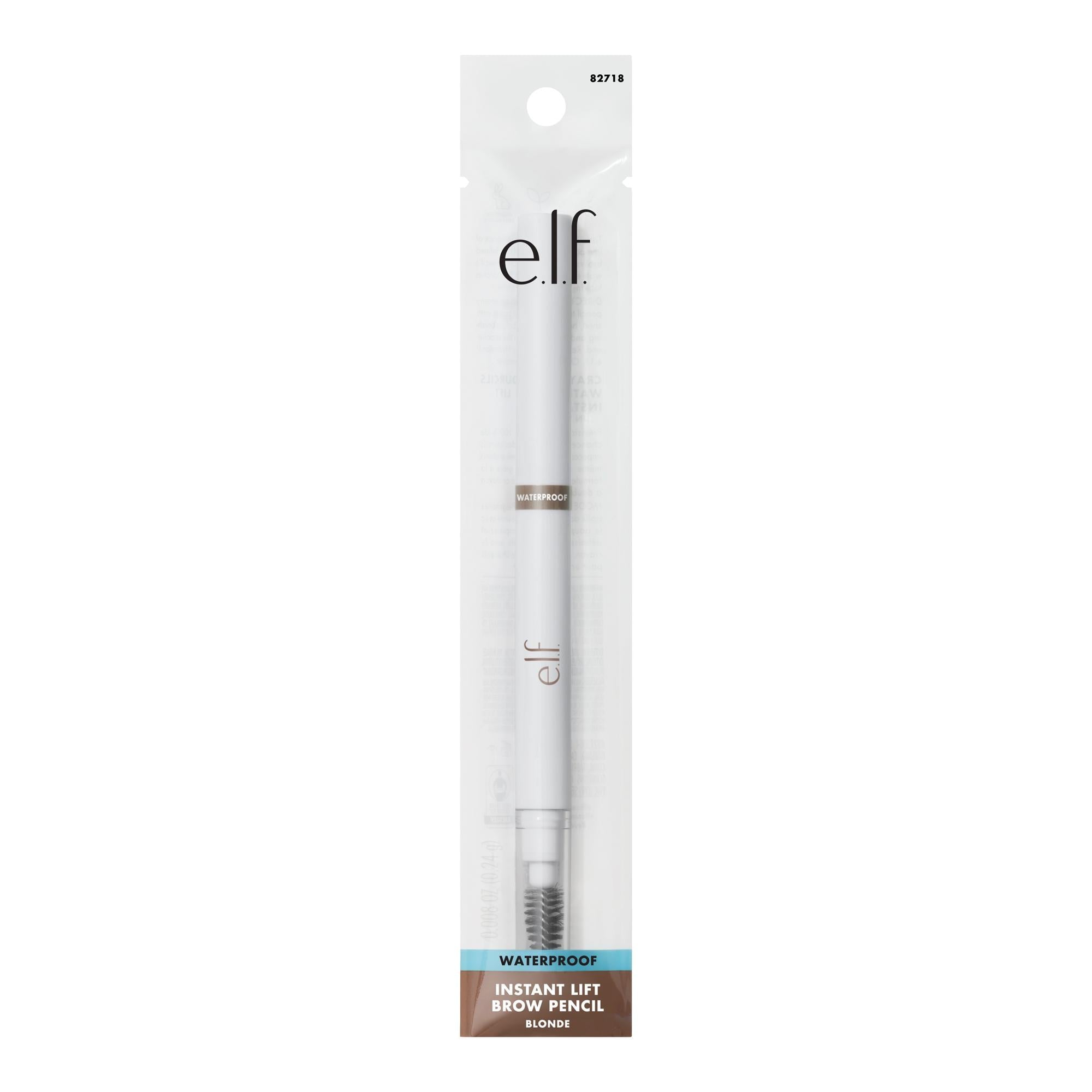 e.l.f. Instant Lift Waterproof Brow Pencil, Blonde, 0.008oz