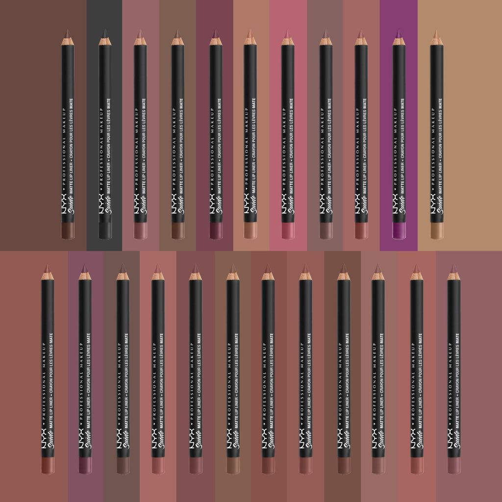 NYX Professional Makeup Suede Matte Lip Liner, Cold Brew Bown