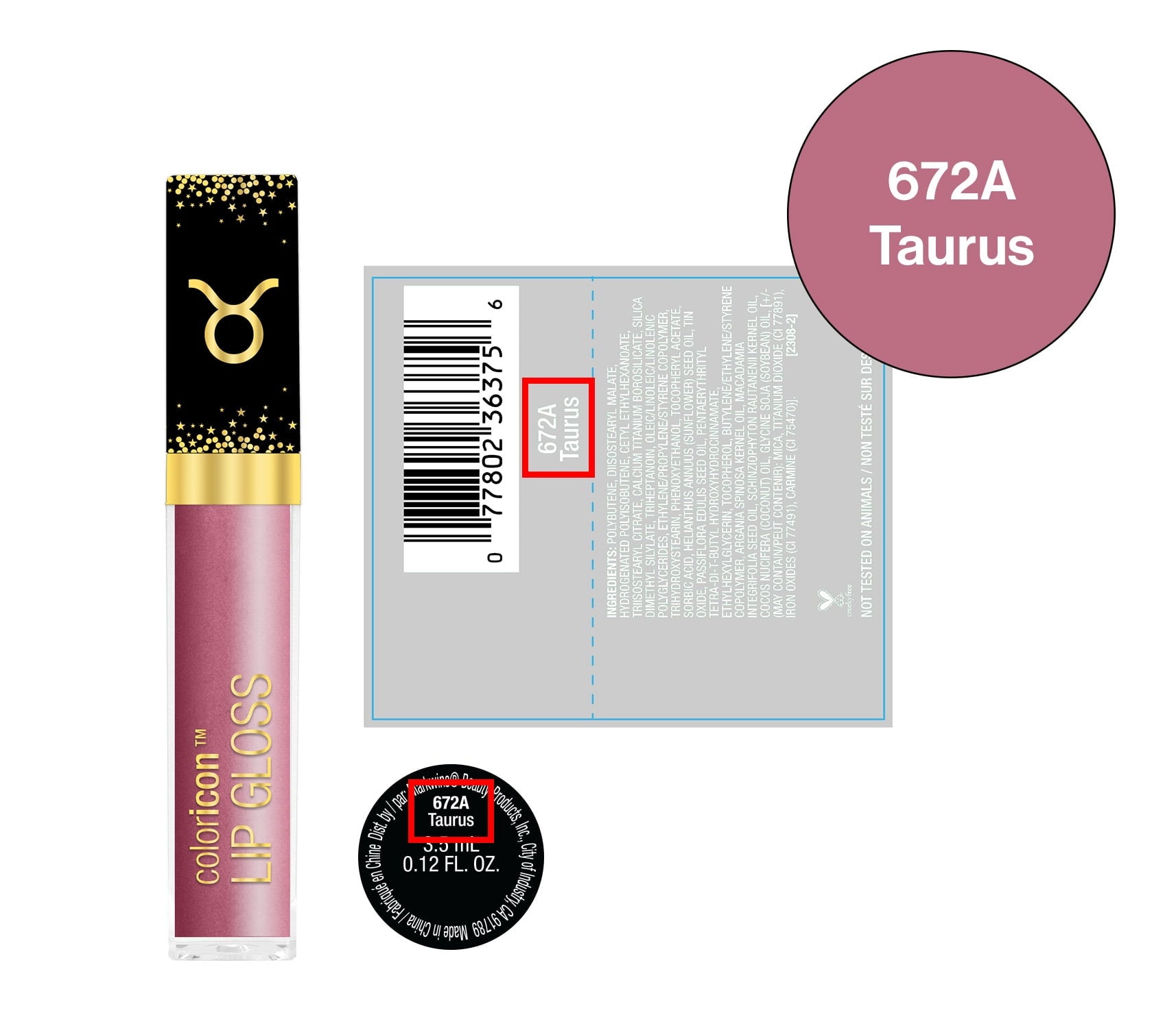 wet n wild Color Icon Zodiac Lip Gloss - Taurus - Taurus