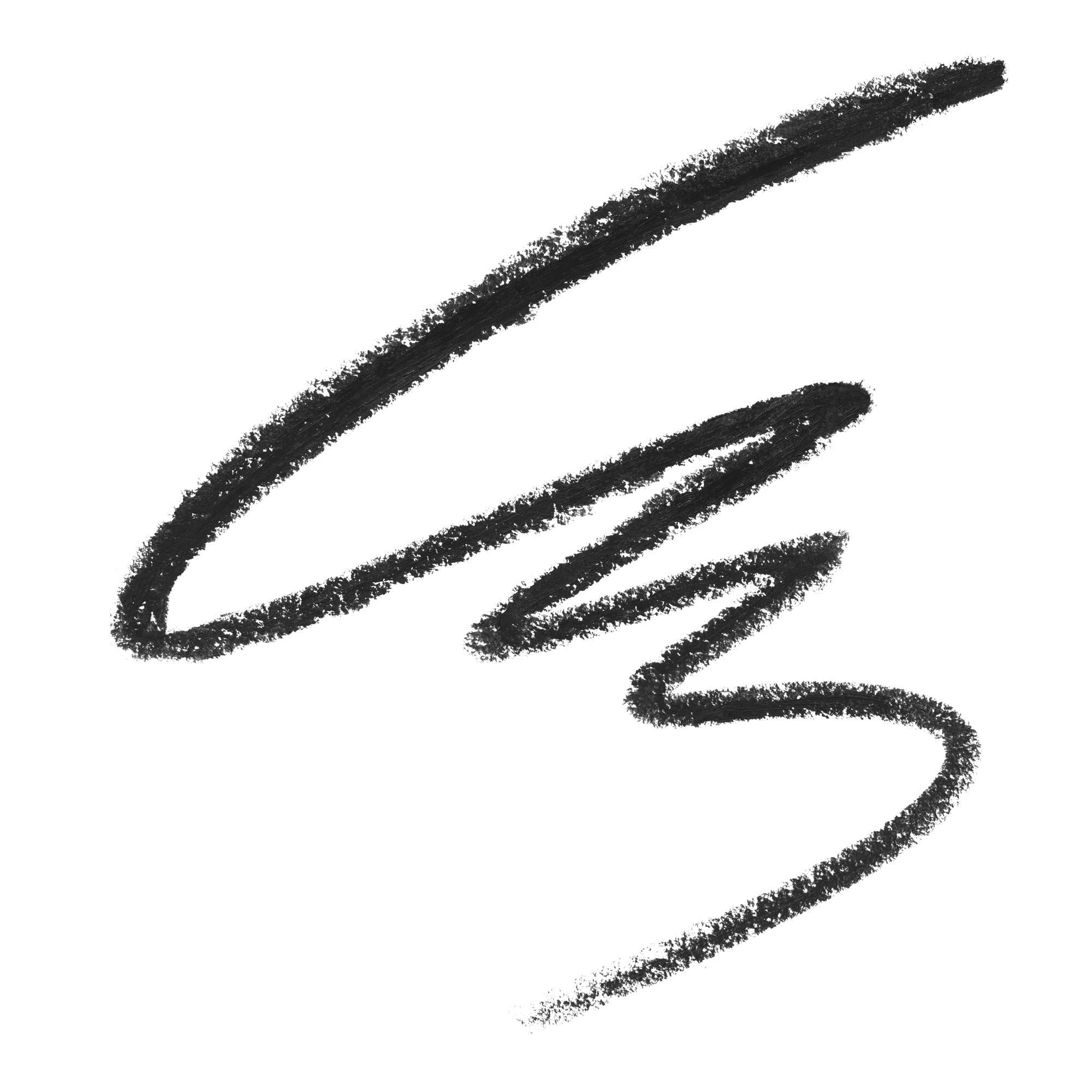 e.l.f. No Budge Retractable Eyeliner, Black 81330, Washable, 0.006 oz