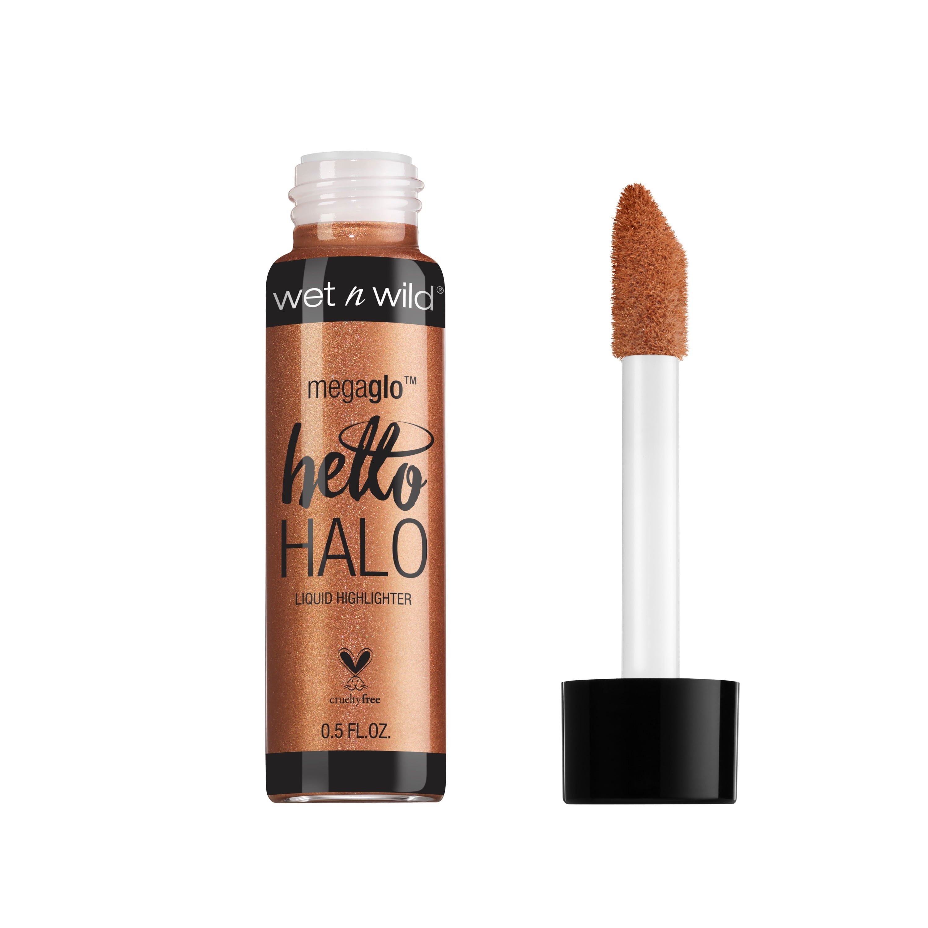 wet n wild MegaGlo Hello Halo Liquid Highlighter, Go With The Glow